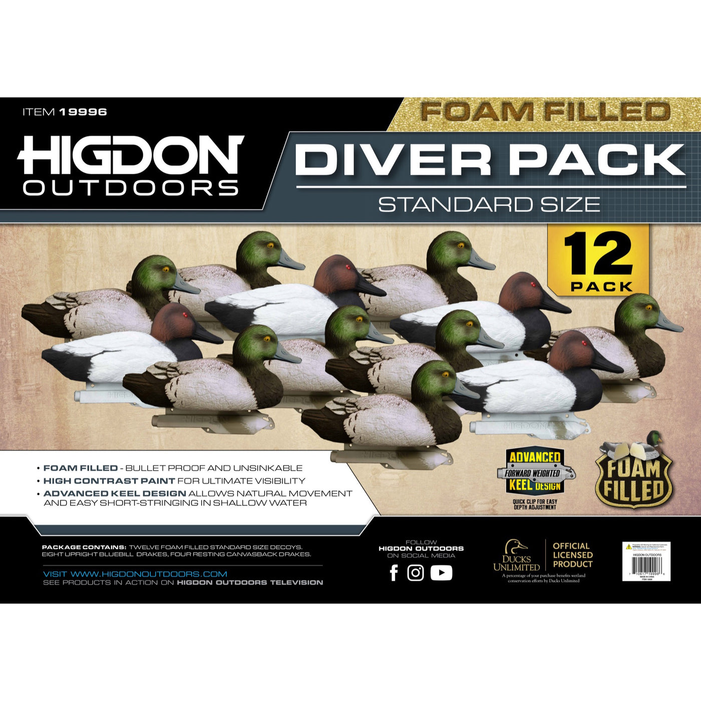 Standard Diver Pack-All Drakes