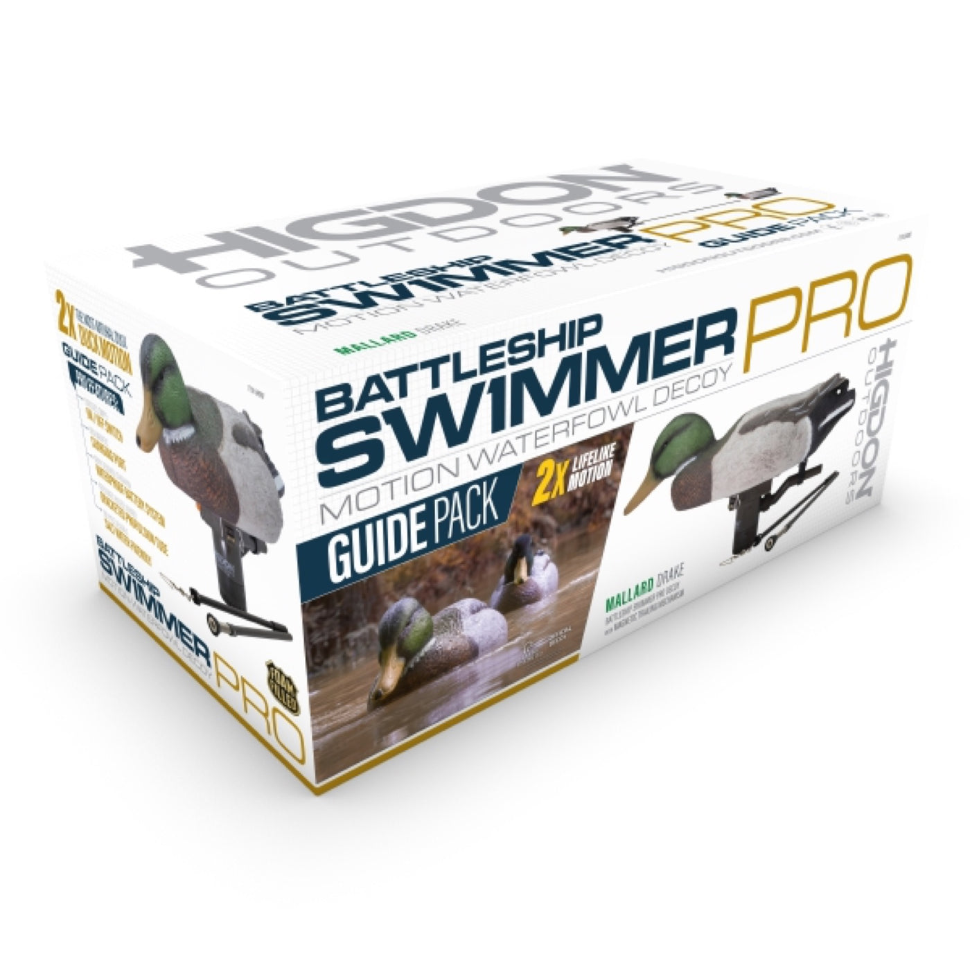 Battleship Swimmer PRO, Guide Pack, Mallard Drake