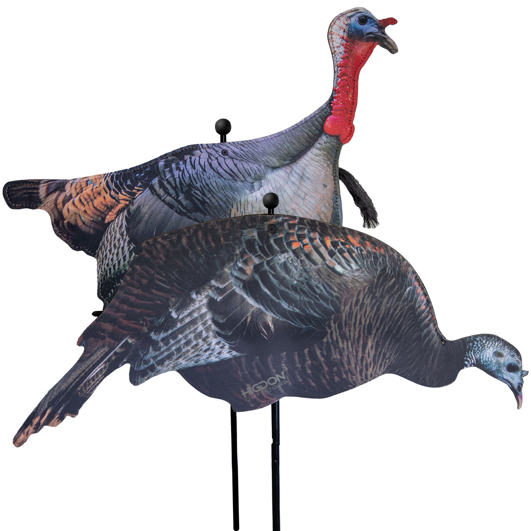 希少 ドイツ ベルントディンバート 4/4 美品 虎杢 FLEX Turkey Tom and Hen Silhouette – Higdon Outdoors