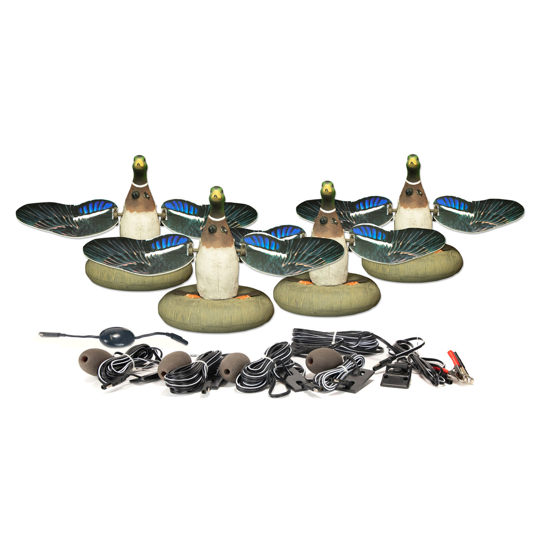 Floating Flasher2, Plug N Hunt, 4 Unit Hard Wire System