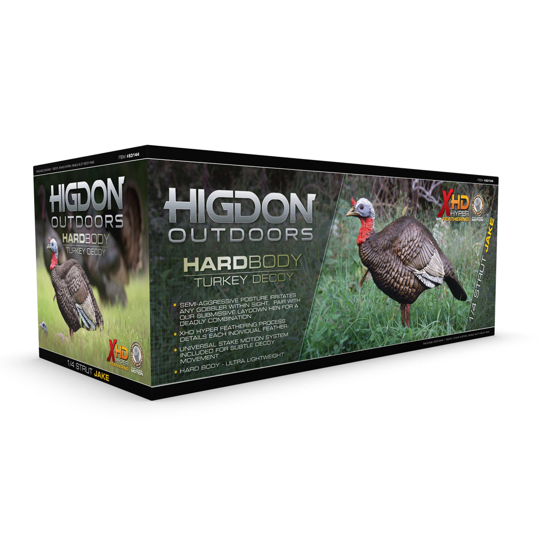 Higdon Hard Body 1/4 Strut Jake Turkey Decoy – Higdon Outdoors