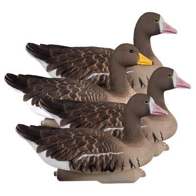 Higdon FLATS Magnum Specklebelly Goose Motion Silhouette Decoys - 12 Pack